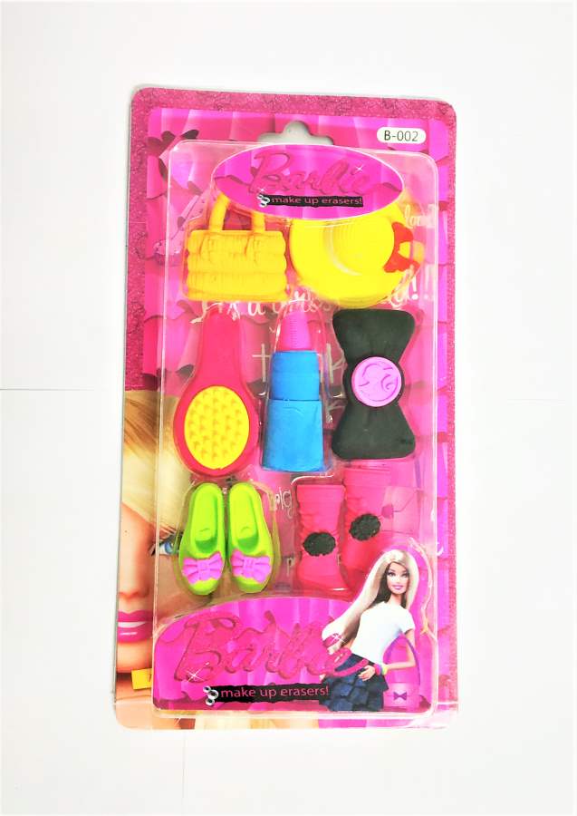 Barbie Eraser Sets - The Treasure Box